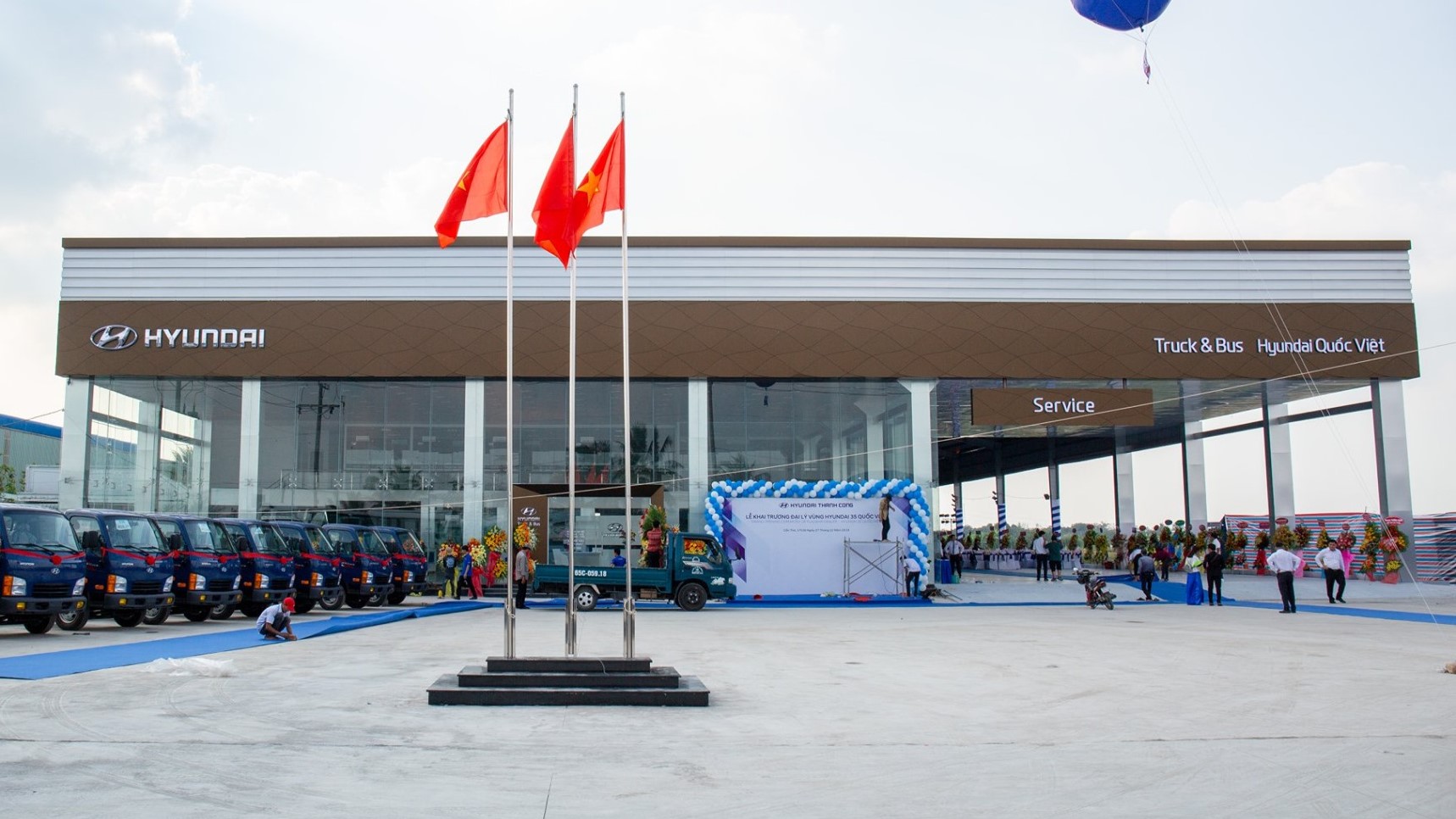 Cần Thơ: Đại lí Hyundai Quốc Việt - Chi nhánh Quận Ô Môn